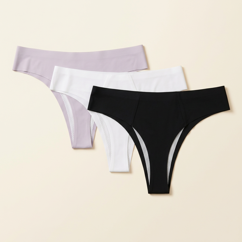 Kit de calcinhas sem costura